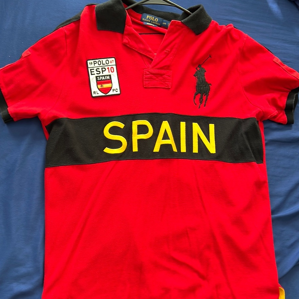 Red Polo Ralph Lauren shirt
